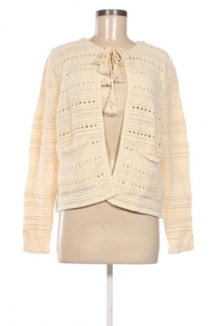 Cardigan de damă Zara, Mărime M, Culoare Bej, Preț 72,03 Lei