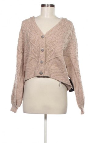 Damen Strickjacke Zara, Größe L, Farbe Beige, Preis € 40,99