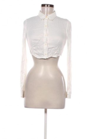 Damenbluse Bershka, Größe S, Farbe Weiß, Preis € 5,99