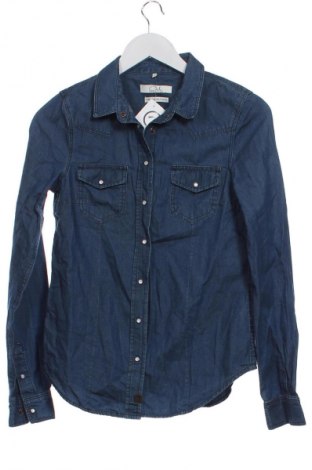 Γυναικείο πουκάμισο Clockhouse, Μέγεθος XS, Χρώμα Μπλέ, Τιμή 6,99 €