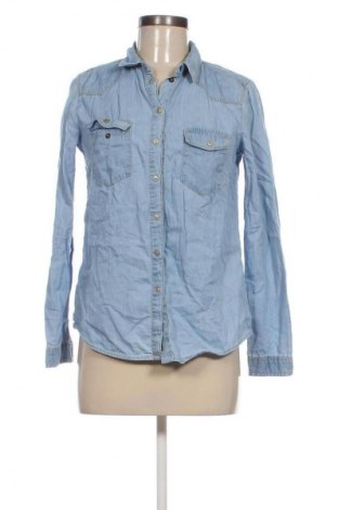 Дамска риза Clockhouse, Размер M, Цвят Син, Цена 11,99 лв.