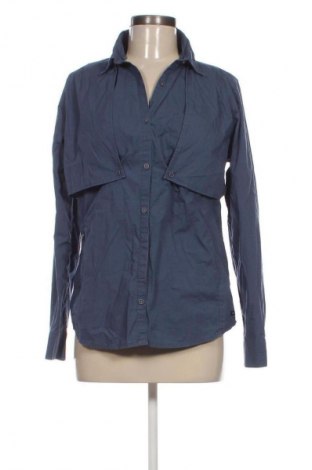 Дамска риза Decathlon, Размер M, Цвят Син, Цена 9,99 лв.