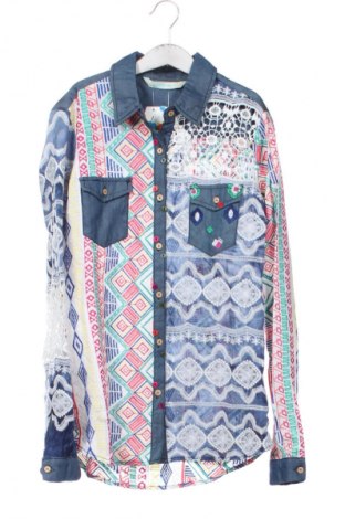 Γυναικείο πουκάμισο Desigual, Μέγεθος XS, Χρώμα Πολύχρωμο, Τιμή 34,99 €