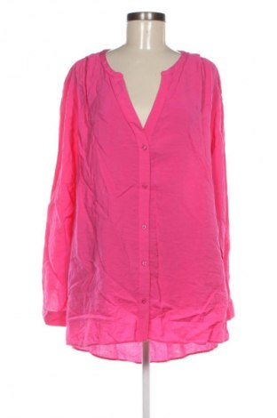 Γυναικείο πουκάμισο Gina, Μέγεθος XXL, Χρώμα Ρόζ , Τιμή 9,99 €