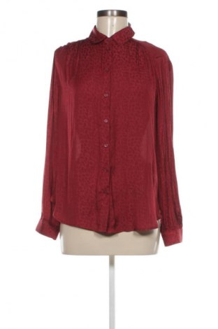 Дамска риза H&M, Размер M, Цвят Червен, Цена 25,42 лв.