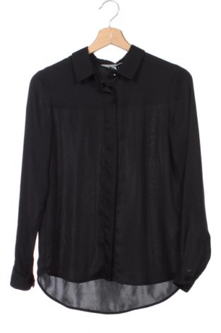 Дамска риза H&M, Размер XS, Цвят Черен, Цена 25,00 лв.