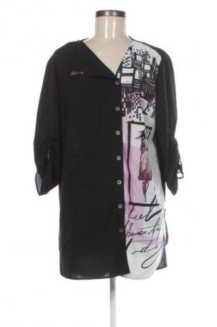 Damska koszula Junona, Rozmiar XL, Kolor Czarny, Cena 94,25 zł