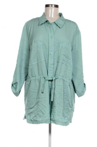 Дамска риза Laura Torelli, Размер L, Цвят Зелен, Цена 13,99 лв.