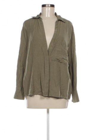 Γυναικείο πουκάμισο Mango, Μέγεθος L, Χρώμα Πράσινο, Τιμή 12,99 €