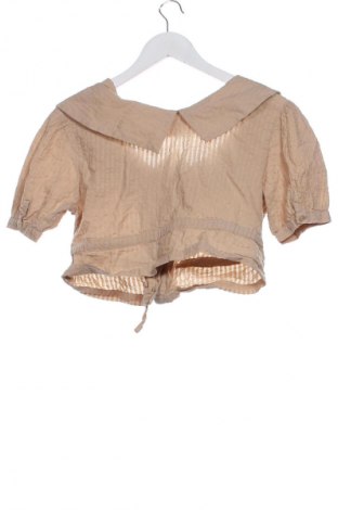Дамска риза NA-KD, Размер XS, Цвят Бежов, Цена 33,24 лв.