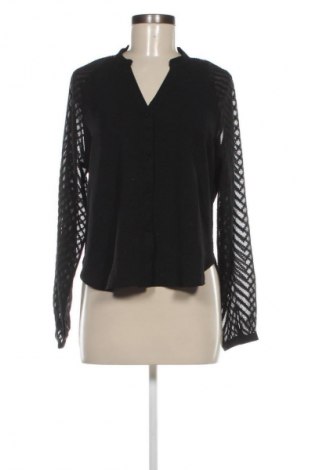 Γυναικείο πουκάμισο ONLY, Μέγεθος M, Χρώμα Μαύρο, Τιμή 6,99 €