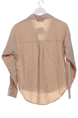 Γυναικείο πουκάμισο Pieces, Μέγεθος XS, Χρώμα  Μπέζ, Τιμή 7,99 €