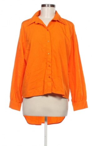 Дамска риза Pieces, Размер M, Цвят Оранжев, Цена 12,99 лв.