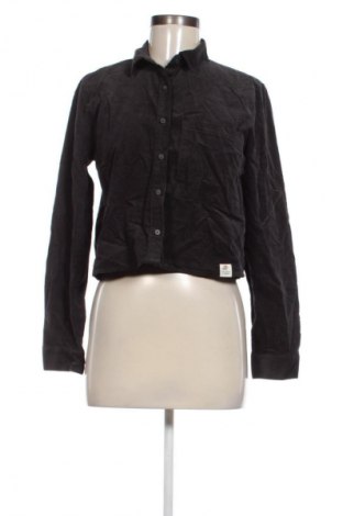 Дамска риза Pull&Bear, Размер S, Цвят Сив, Цена 16,99 лв.