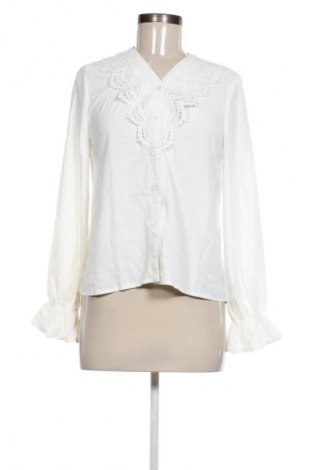 Дамска риза SHEIN, Размер S, Цвят Бял, Цена 15,99 лв.