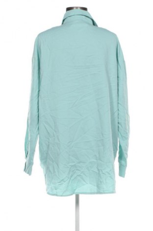 Дамска риза SHEIN, Размер M, Цвят Син, Цена 14,99 лв.