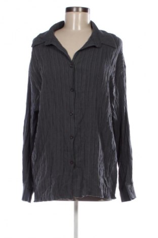 Дамска риза SHEIN, Размер M, Цвят Сив, Цена 11,99 лв.