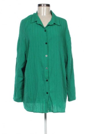 Γυναικείο πουκάμισο SHEIN, Μέγεθος XL, Χρώμα Πράσινο, Τιμή 7,99 €