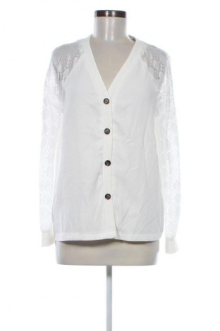 Γυναικείο πουκάμισο SHEIN, Μέγεθος M, Χρώμα Λευκό, Τιμή 4,99 €