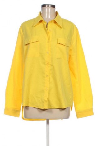 Γυναικείο πουκάμισο SHEIN, Μέγεθος L, Χρώμα Κίτρινο, Τιμή 3,99 €