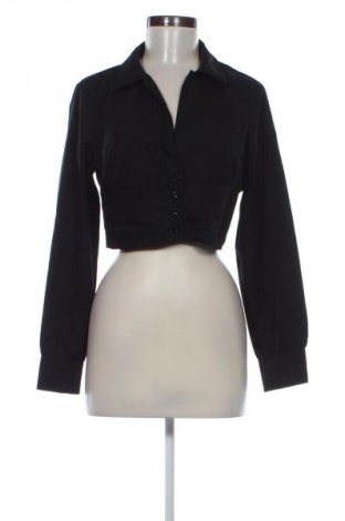 Дамска риза SHEIN, Размер M, Цвят Черен, Цена 11,99 лв.