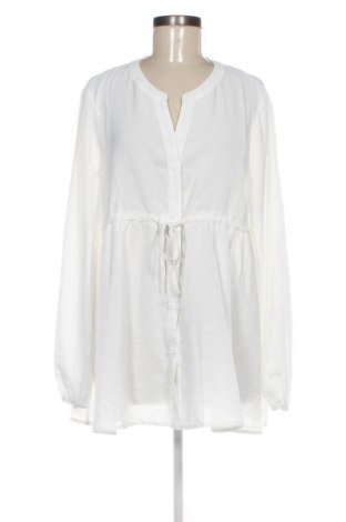 Дамска риза SHEIN, Размер XL, Цвят Бял, Цена 19,99 лв.