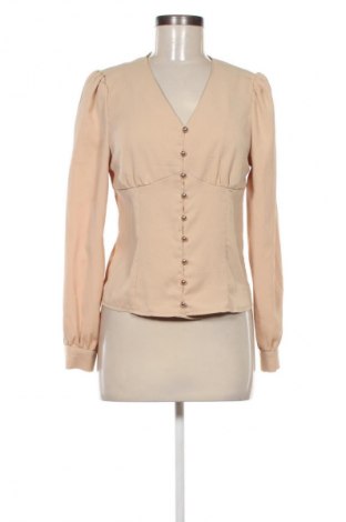 Дамска риза SHEIN, Размер S, Цвят Бежов, Цена 4,99 лв.