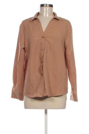 Дамска риза SHEIN, Размер S, Цвят Бежов, Цена 9,99 лв.