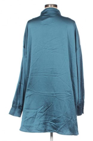 Γυναικείο πουκάμισο SHEIN, Μέγεθος 4XL, Χρώμα Μπλέ, Τιμή 12,99 €