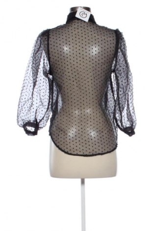 Дамска риза Stradivarius, Размер S, Цвят Черен, Цена 25,00 лв.