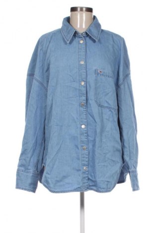 Dámska košeľa  Tommy Jeans, Veľkosť XL, Farba Modrá, Cena  94,95 €