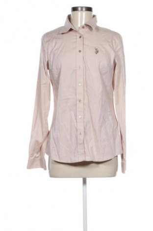 Дамска риза U.S. Polo Assn., Размер M, Цвят Бежов, Цена 55,00 лв.