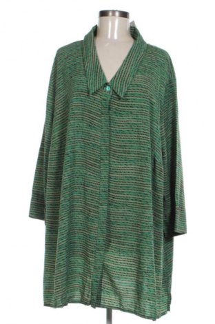 Γυναικείο πουκάμισο Ulla Popken, Μέγεθος 3XL, Χρώμα Πολύχρωμο, Τιμή 24,94 €