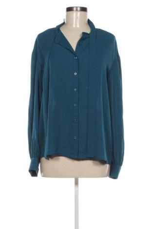 Дамска риза Unbranded, Размер M, Цвят Син, Цена 12,99 лв.