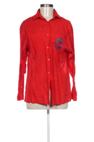 Γυναικείο πουκάμισο Unbranded, Μέγεθος M, Χρώμα Κόκκινο, Τιμή 7,99 €