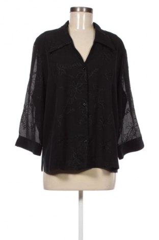 Γυναικείο πουκάμισο Unbranded, Μέγεθος L, Χρώμα Μαύρο, Τιμή 13,00 €