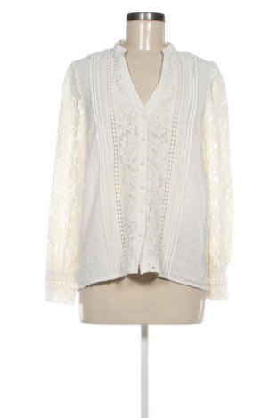 Дамска риза Unbranded, Размер M, Цвят Екрю, Цена 25,00 лв.