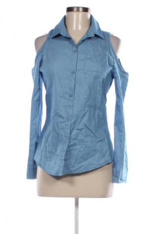 Дамска риза Unbranded, Размер L, Цвят Син, Цена 15,99 лв.
