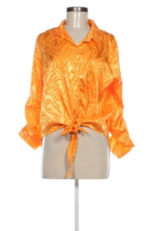 Дамска риза Unbranded, Размер S, Цвят Оранжев, Цена 11,99 лв.