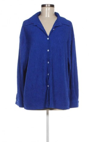 Γυναικείο πουκάμισο Unbranded, Μέγεθος XXL, Χρώμα Μπλέ, Τιμή 16,99 €