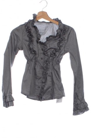 Дамска риза Unbranded, Размер S, Цвят Сив, Цена 16,99 лв.
