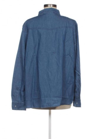 Дамска риза Woman By Tchibo, Размер XXL, Цвят Син, Цена 14,99 лв.