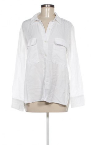 Дамска риза Zara, Размер L, Цвят Бял, Цена 21,09 лв.