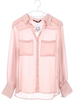 Damska koszula Zara, Rozmiar XS, Kolor Popielaty róż, Cena 62,07 zł