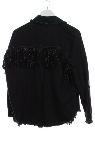 Дамска риза Zara, Размер XS, Цвят Черен, Цена 27,00 лв.