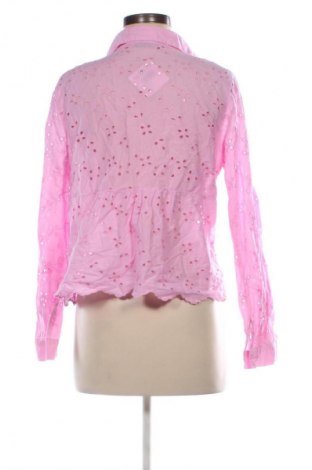Дамска риза Zara, Размер L, Цвят Розов, Цена 11,99 лв.