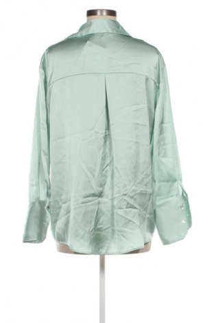 Дамска риза Zara, Размер L, Цвят Зелен, Цена 23,99 лв.