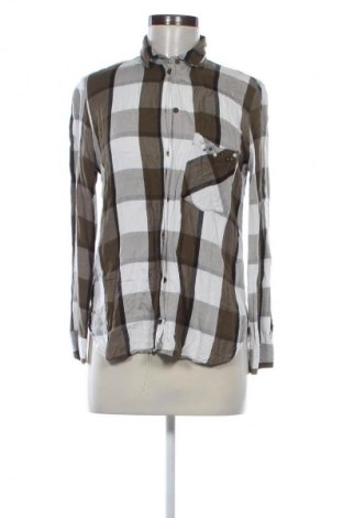 Дамска риза Zara, Размер M, Цвят Многоцветен, Цена 9,99 лв.