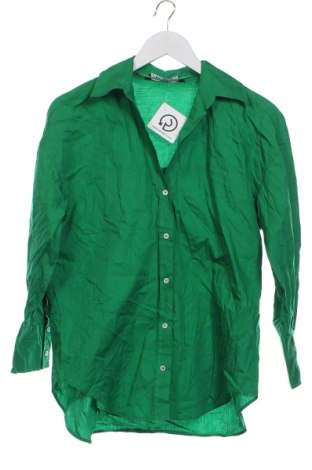 Dámska košeľa  Zara, Veľkosť XS, Farba Zelená, Cena  11,95 €
