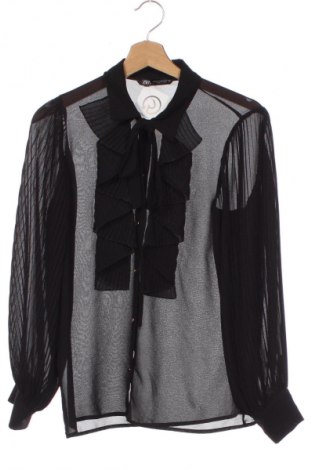 Damenbluse Zara, Größe XS, Farbe Schwarz, Preis € 4,99